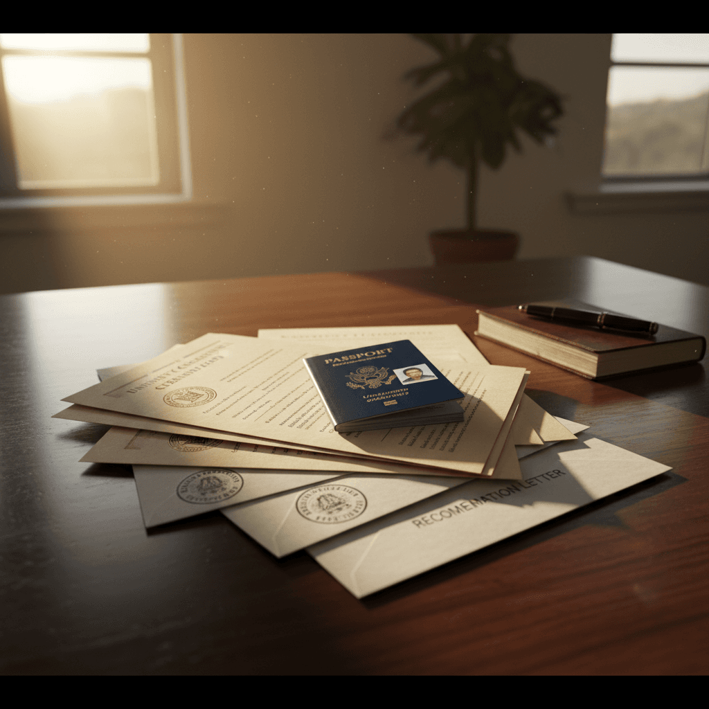 स्पेनिश विश्वविद्यालय आवेदन के लिए ज़रूरी दस्तावेज़