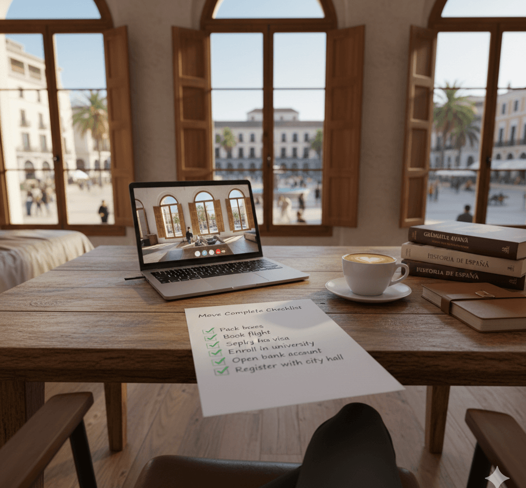 स्पेन में सर्वश्रेष्ठ छात्र रिलोकेशन सेवाएं (पोस्टग्रेजुएट छात्रों के लिए 2026 गाइड)
