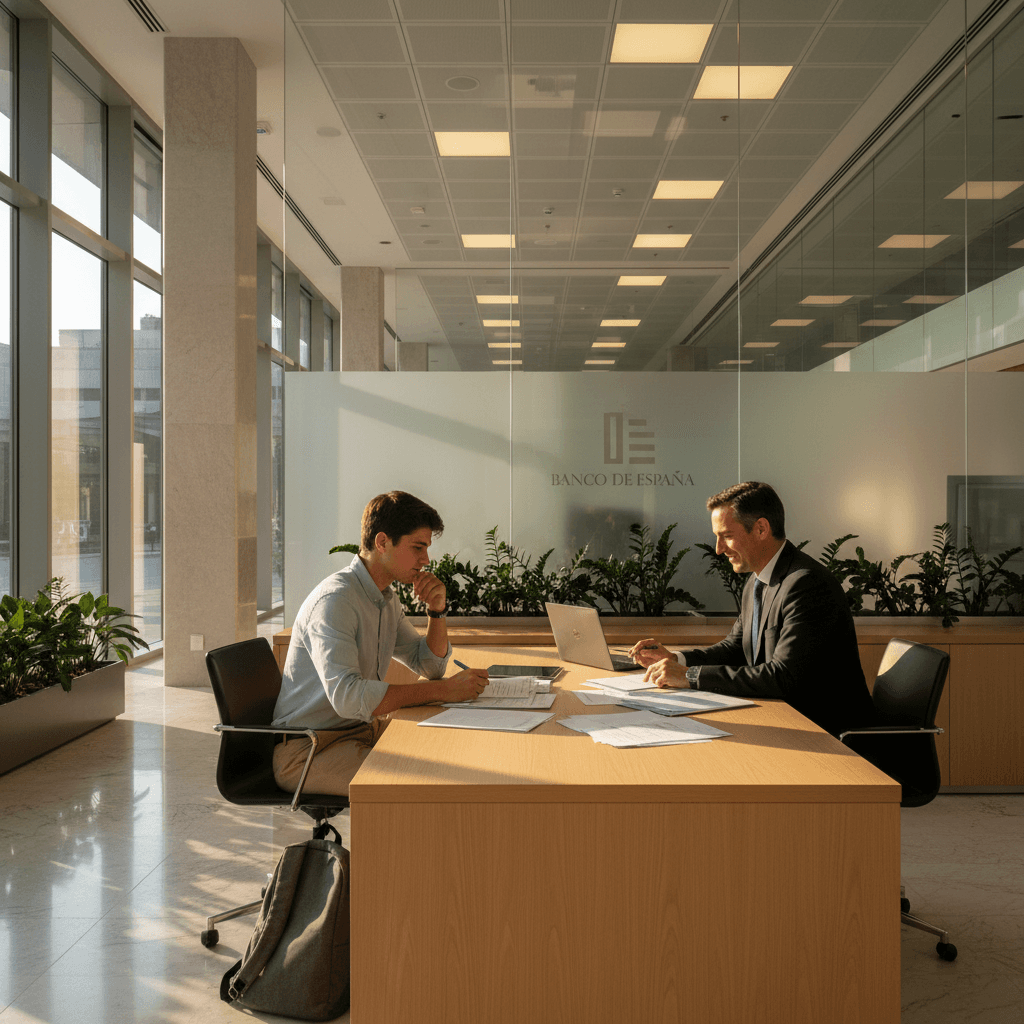 स्पेन में अंतरराष्ट्रीय छात्र के रूप में बैंक खाता खोलना